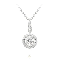 Merveilles Bridal - Diamond Necklace 18 Karat white gold | Geneve 🇨🇭
