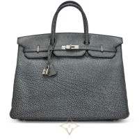 Limited Edition Black Dalmatian Buffalo Leather Birkin 40 | Central 🇭🇰