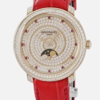 PATEK PHILIPPE Complication 4968/400R-001 K18RG Solid Genuine Diamond Moon Phase | Osaka 🇯🇵