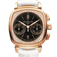 Patek Philippe Complicated chronograph 18K Rose Gold & Diamonds Lady's Watch, Preowned-7071R-010 | Miami, FL 🇺🇸