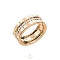 CHOPARD Anello Ice Cube 18K Rose Gold & Diamonds Ring | Milano 🇮🇹