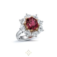 Caris Ruby & Diamond Ring for Sale | Busan 🇰🇷