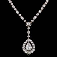 Diamond Rivière Pendant Necklace, 38.35 Carats |Louisiana 🇺🇸