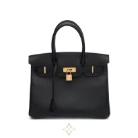 HERMES BIRKIN 30 BLACK EPSOM GOLD HARDWARE | Tokyo 🇯🇵