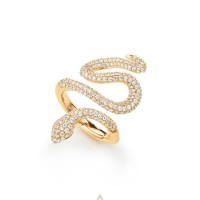 Ole Lynggaard Copenhagen Snakes Ring Medium Pavé | Auckland 🇳🇿