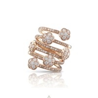Pasquale Bruni Figlia dei Fiori 18k Rose Gold & Diamond Ring | Auckland 🇳🇿