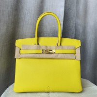 Hermes Birkin 30cm Lime Epsom Leather with Gold Plated Hardware | KL 🇲🇾