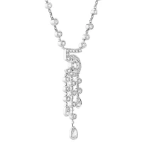 CHANEL Eternal N°5 Necklace in 18K White Gold & Diamonds | New York 🇺🇸