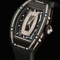 RICHARD MILLE BLACK CERAMIC & ROSE GOLD WITH DIAMONDS RM 07-01 | Dubai 🇦🇪