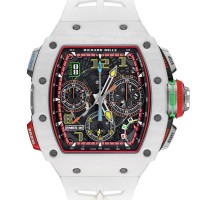 RICHARD MILLE SPLIT-SECONDS CHRONOGRAPH 65-01 WHITE NTPT | Dubai 🇦🇪
