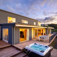 Executive Living, Privacy & Sea Views at 145 Panorama Drive for Sale | Nelson 🇳🇿