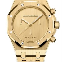 AUDEMARS PIGUET Royal Oak Chronograph "1017 ALYX 9SM" Yellow Gold Champagne Dial | 🇲🇴