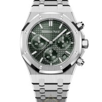 AUDEMARS PIGUET 26240ST SELFWINDING CHRONOGRAPH "GREEN DIAL" | London 🇬🇧