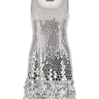 Alberta Ferretti Sequinned Sleeveless Mini Dress | VIC 🇦🇺