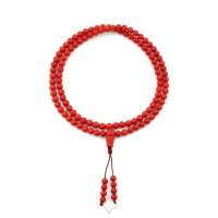 Red Coral Mala 7.2mm, 57.5g Healing Stone | Thimphu 🇧🇹