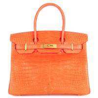 Hermès Birkin 30 HSS Capucine Matte Alligator Brushed Gold Hardware | London 🇬🇧