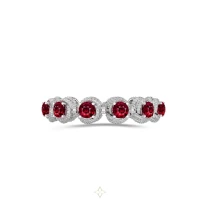 KNOTT / BRACELET Flawless Knott Ruby and Diamond Bracelet | Appenzell 🇨🇭
