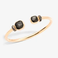 Pomellato Nudo Bangle with Obsidian & Diamonds | Brisbane 🇦🇺