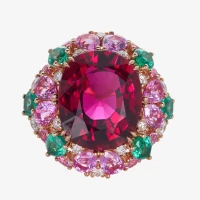 Rubellite Flower Ring | Brisbane 🇦🇺