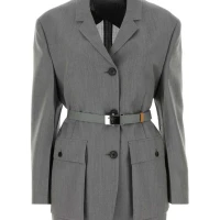 Prada Button-Up Belted Jacket | VIC 🇦🇺