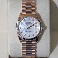 Rolex Datejust Mother Of Pearl Diamond Rose Gold 31 mm -278245 | London 🇬🇧