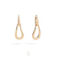 POMELLATO Fantina 18K Rose Gold & Diamonds Earrings | Salerno 🇮🇹