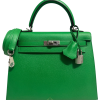 Hermès Bambou Epsom Sellier Kelly 25 Palladium Hardware, 2012 | Paris 🇫🇷