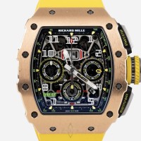 Richard Mille RM 11-03 Rose Gold with Yellow Strap | Dubai 🇦🇪