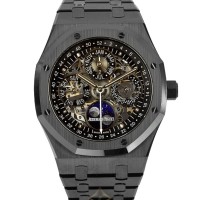 AUDEMARS PIGUET ROYAL OAK PERPETUAL CALENDAR ‘ SKELETONIZED’ 41MM BLACK CERAMIC | Epping 🇬🇧