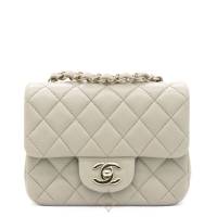 CHANEL  Lambskin Quilted Mini Square Flap Grey | Melbourne, VIC 🇦🇺