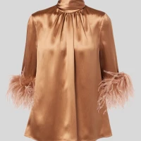 DOLCE & GABBANA DOUBLE SILK SATIN FEATHER SET | Nedlands, WA 🇦🇺