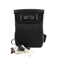 Hermes Black Togo Hac a Dos Hames PM Unisex Backpack | Seoul 🇰🇷