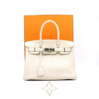 Hermes Togo Kre (Cre) silver hardware Birkin 30 | Seoul 🇰🇷