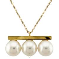 TASAKI BALANCE NEO PENDANT NECKLACE 18K YELLOW GOLD AKOYA PEARL | Tokyo 🇯🇵