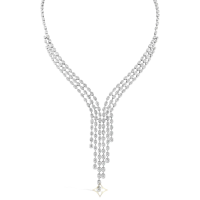18K White Gold & Diamond Fancy Necklet | Dublin 🇮🇪