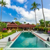 Thai Wooden Style Beachfront Villa In Koh Samui | Surat Thani 🇹🇭
