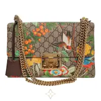 Gucci Tian Padlock Medium GG Supreme Floral Shoulder Bag | Toronto 🇨🇦