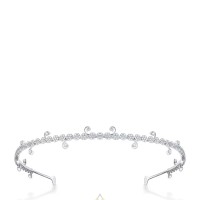 DAVID MORRIS White Gold Le Jardin Tiara for Sale | London 🇬🇧