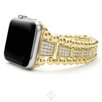 18K Gold Full Diamond Watch Bracelet-42-49mm | PA 🇺🇸