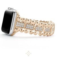 18K Rose Gold Full Diamond Watch Bracelet-38-45mm | PA 🇺🇸