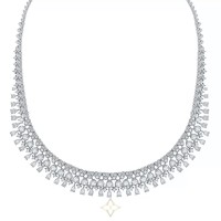 LUXE Grandeur Necklace in White Gold | Kuala Lumpur 🇲🇾