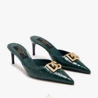 DOLCE&GABBANA Alligator skin mules for Sale | Dubai 🇦🇪
