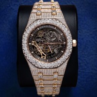 AUDEMARS PIGUET ROYAL OAK 18KR SKELETON CUSTOM DIA 15407OR.OO.1220OR.01 | Atlanta 🇺🇸