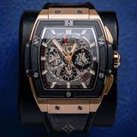HUBLOT SPIRIT OF BIG BANG SKELETON 18KR BLACK STRAP MY2019 | Atlanta, GA 🇺🇸