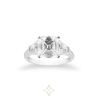‘Constance’ Trilogy - Emerald Cut Diamond Ring | Stockholm 🇸🇪