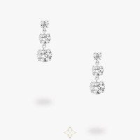 ‘Classic’ Drop Earrings, White Gold, 2.94 Carat | Stockholm 🇸🇪