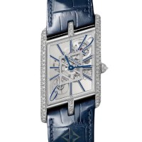 CARTIER Asymmetrical Tank Skeleton Watch for Sale | Lyon 🇫🇷