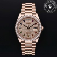 Rolex Certified Pre‑Owned Day-Date 2020, 36 mm, 18ct Everose Gold for Sale | Surrey 🇬🇧