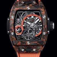 HUBLOT BIG BANG TOURBILLON ORANGE CARBON L.E 1 of 50 | Lyon 🇫🇷