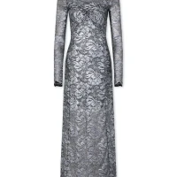 RABANNE Robe Long Dress Black/silver | Bangkok 🇹🇭